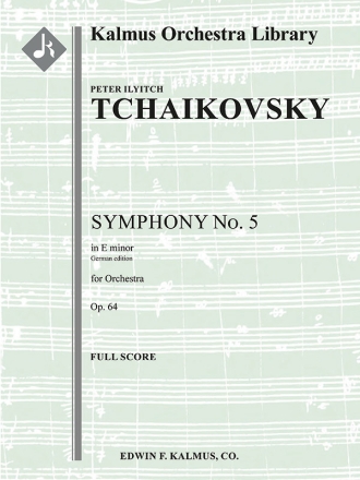 Symphony No 5 in Em, Op 64 (f/o sc DE) Scores