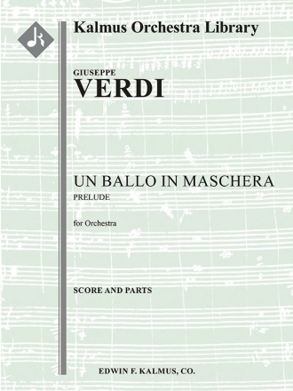 Un Ballo in Maschera Act I Prelude (f/o) Full Orchestra