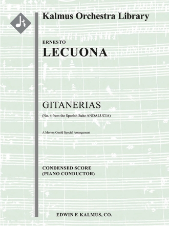 Andalucia Suite No 4 Gitanerias (f/o sc) Scores