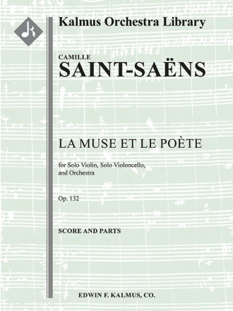 La Muse et le Poete, Op. 132 (f/o sc) Full Orchestra