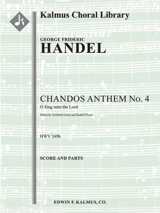 Chandos Anthem No. 4 (f/o) Full Orchestra