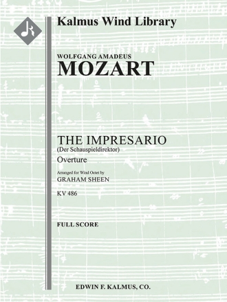 The Impresario Overture (wind 8tet sc) Scores