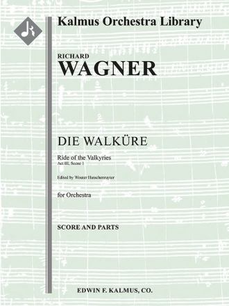 Die Walkuere Act III, 1 (orchestra) Full Orchestra