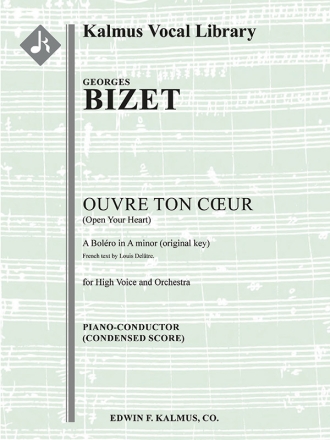 Ouvre Ton Coeur (A Minor score) Scores