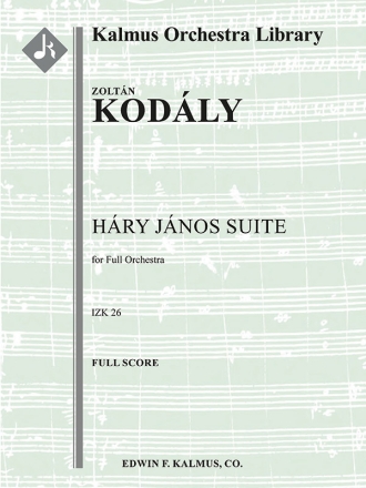 Hary Janos Suite, IZK 26 (f/o score) Scores