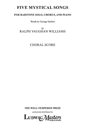 Five Mystical Songs (choral score) Mixed voices