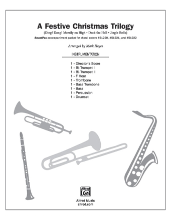 A Festive Christmas Trilogy SPX Mixed ensemble