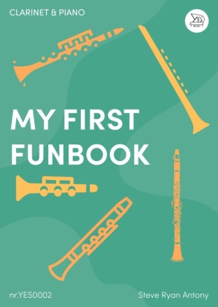 My first Funbook for clarinet and piano (easy-medium)