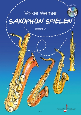 Saxophon spielen Band 2 (+CD) fr Saxophon