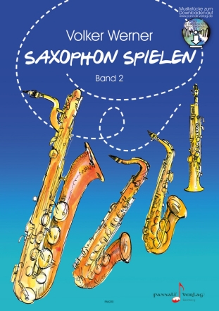 Saxophon spielen Band  2 (+Download) fr Saxophon