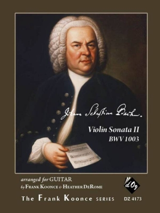 Violin Sonata II, BWV 1003 Guitar Book