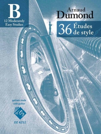 36 tudes de style - Cahier B / 12 Moderately Easy Studies Guitar Book