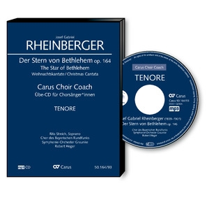 Der Stern von Bethlehem op.164 - Chorstimme Tenore  mp3-CD