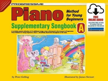 Progressive Piano Method for Young Beginners -A Piano Book & Audio-Online