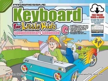 Progressive Keyboard for Little Kids -Supp.Songs C (+CD+Online-Audio) for keyboard