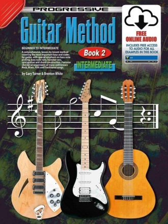 Progressive Guitar Method - Book 2 Guitar Book & Audio-Online