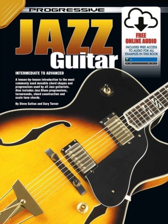 Progressive Jazz Guitar Guitar Book & Audio-Online