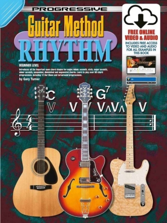 Progressive Guitar Method - Rhythm (+CD+DVD) for guitar