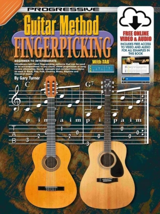 Progressive Guitar Method - Fingerpicking (+Online-Audio) for guitar