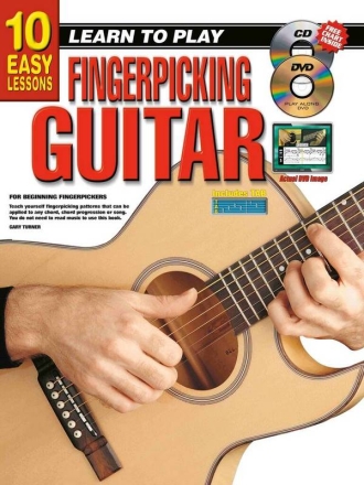 10 Easy Lessons - LTP Fingerpicking Guitar Guitar Book & Media-Online