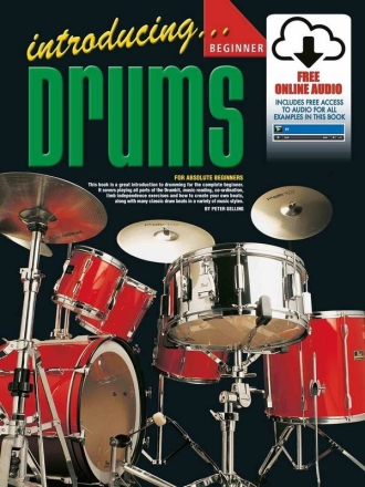 Introducing Drums Drums Book & Audio-Online