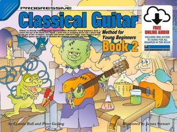 Progressive Classical Guitar for Young Beginners 2 Guitar Book & Audio-Online