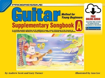 Progressive Guitar Method for Young Beginners - A Guitar Book & Audio-Online