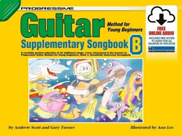 Progressive Guitar Method for Young Beginners - B Guitar Book & Audio-Online