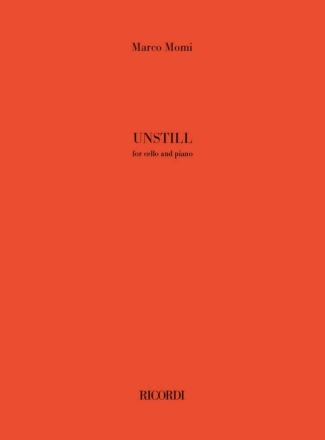 Unstill Cello and PIano Book & Part[s]