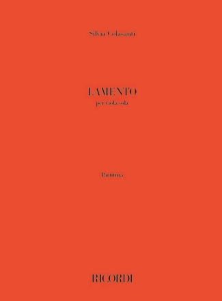 Lamento Viola Book