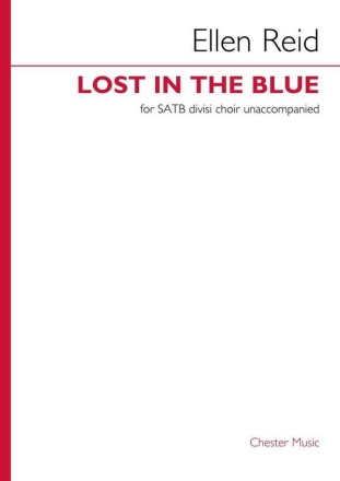 Lost in the Blue SATB divisi Choral Score