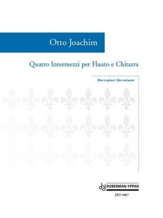 Quatro Intermezzi per Flauto e Chitarra Flte und Gitarre Buch