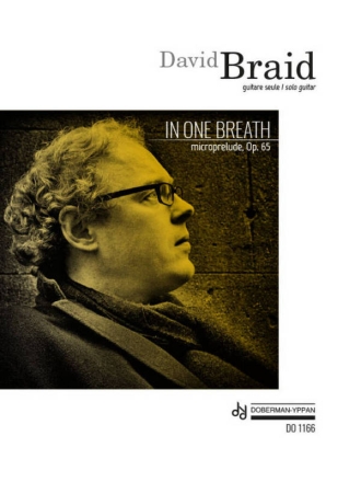 In One Breath, Op. 65 Gitarre Buch