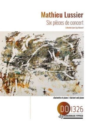 Six Pices De Concert Klarinette und Klavier Buch