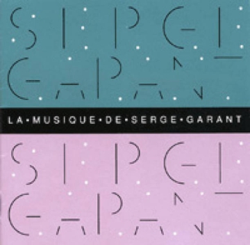 La Musique De Serge Garant  CD