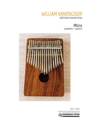 Mbira Gitarrenensemble Partitur + Stimmen