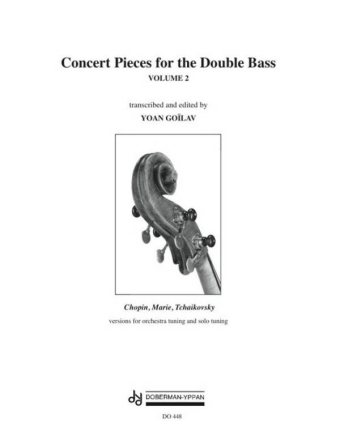 Concert Pieces for the Double Bass, Vol. 2 Double Bass and Piano Buch