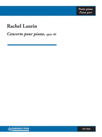 Concerto pour piano, op. 46 (partie de piano) Piano and Orchestra Partitur + Stimmen