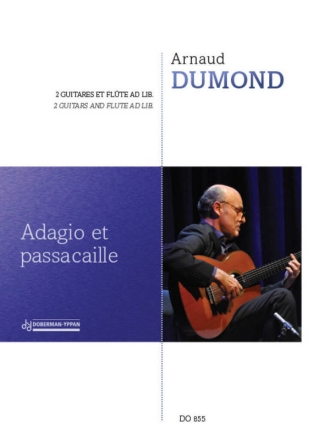 Adagio et passacaille 2 Guitars [Flute ad lib.] Buch