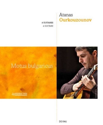 Motus bulgaricus 4 Guitars Partitur + Stimmen