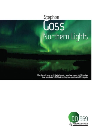 Northern Lights Flute, Clarinet and Guitar Partitur + Stimmen