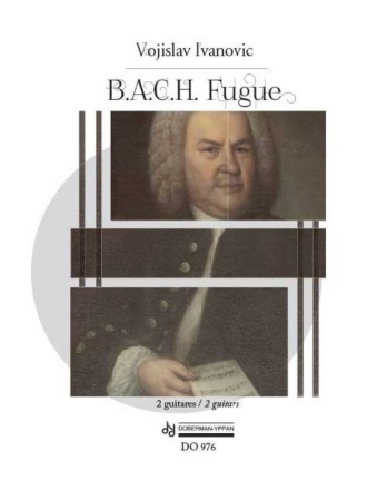 B.A.C.H. Fugue 2 Gitarren Buch