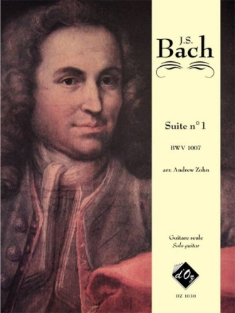 Suite no 1, BWV 1007 Gitarre Buch