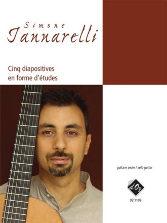 Cinq diapositives en forme d'tudes Gitarre Buch