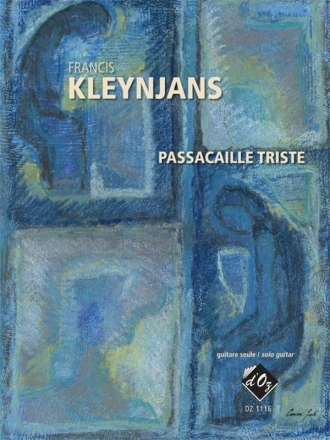 Passacaille triste, opus 246 Gitarre Buch