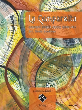 La Cumparsita 4 Guitars Partitur + Stimmen