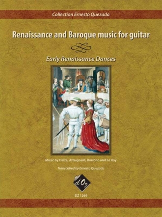 Renaissance and Baroque music for guitar Gitarre Buch