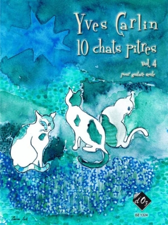 10 chats pitres, vol. 4 Gitarre Buch