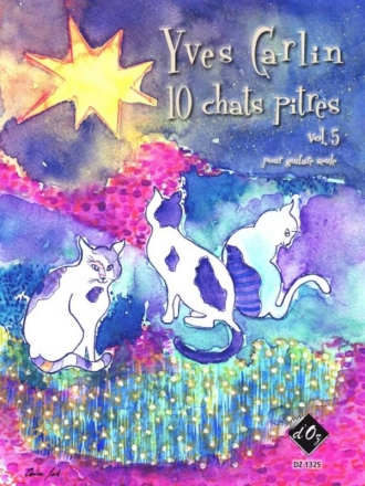 10 chats pitres, vol. 5 Gitarre Buch