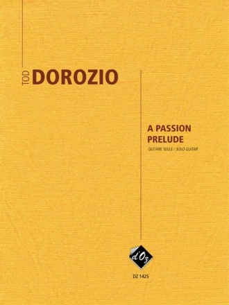 A Passion Prelude Gitarre Buch